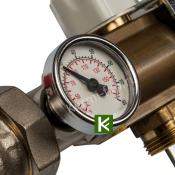 Коллектор для теплого пола с вентилями 8 выходов STOUT SMB 0468 000008